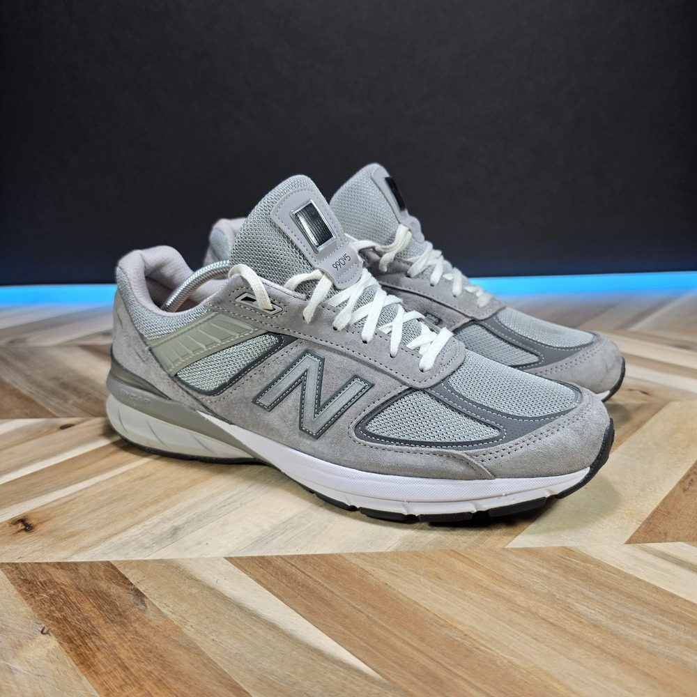 New Balance 990v5 Gray Men's 11.5 Made in USA Running Sneakers Shoes Trainers